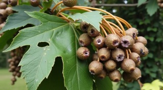 Sorbus aucuparia hegyi berkenye piros bogyókkal